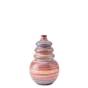 FLOOR VASE CERAMIC MULTI