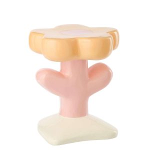 SIDE TABLE FLOWER ELLA FIBREGLASS MULTI