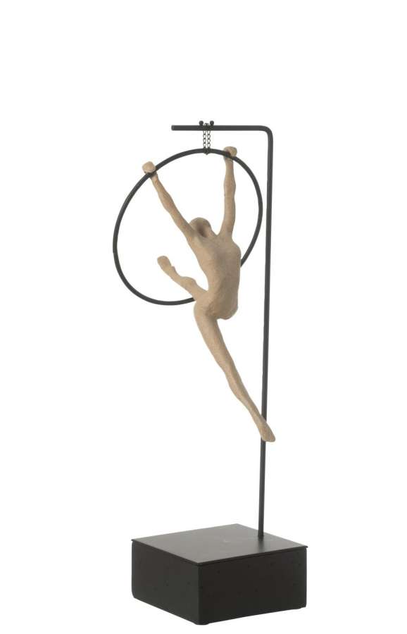 GYMNAST HOOP BETA RESIN BEIGE/BLACK