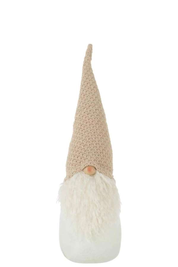 SANTA CLAUS POLY BEIGE SMALL