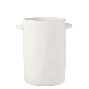 POT LONG SUSPENDED CEMENT WHITE