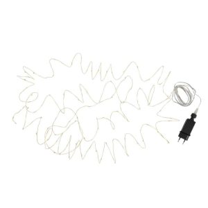 CHRISTMAS LIGHTS WIRE 9M GOLD 90LED WARM WHITE