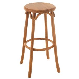 BAR STOOL ALI TEAK WOOD NATURAL