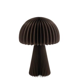 MUSHROOM FOLDABLE PAPER DARK BROWN