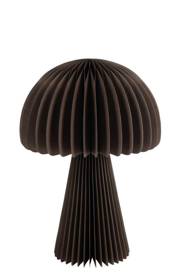 MUSHROOM FOLDABLE PAPER DARK BROWN