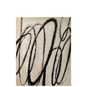 PAINTING RINGS PINEWOOD BEIGE/BLACK