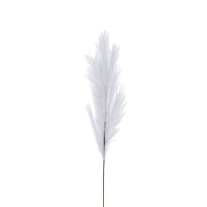 BRANCH PLUMEAU PLASTIC WHITE MEDIUM