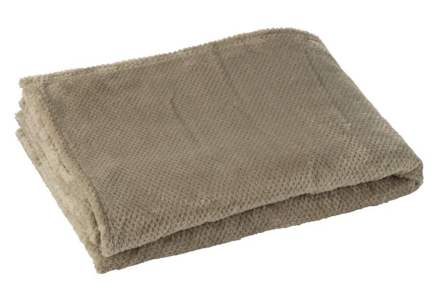 BLANKET SNUGGLE POLYESTER GREY