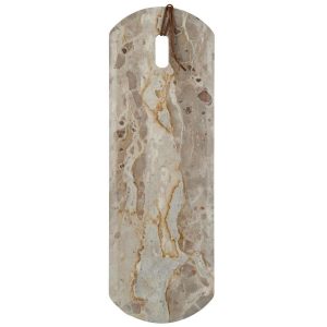 PLANK RECTANGLE MARBLE BEIGE LARGE