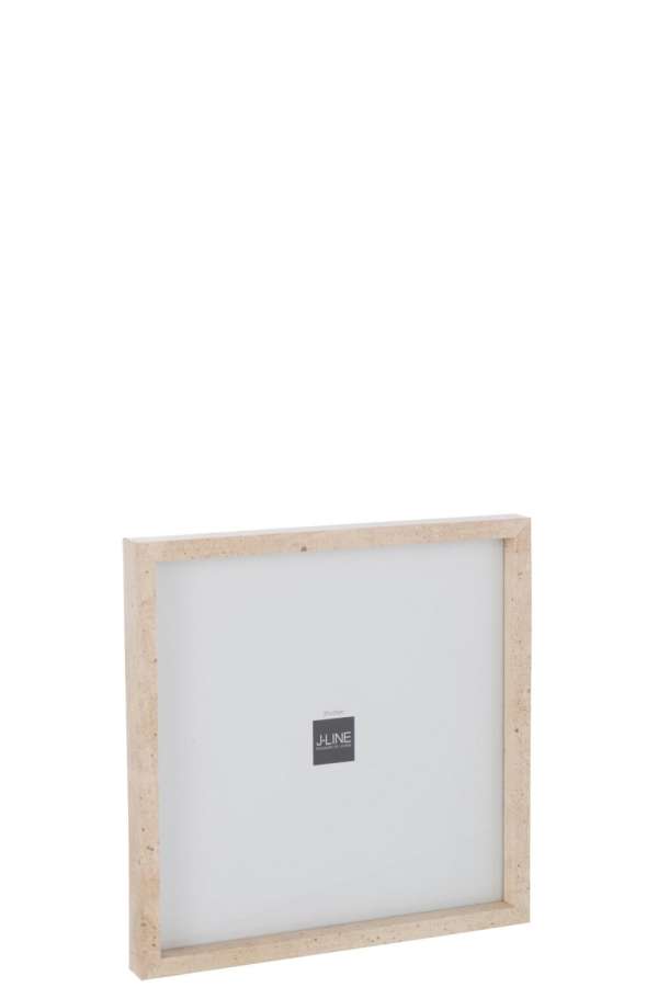 PHOTO FRAME RECTANGLE 25X25CM MDF NATURAL