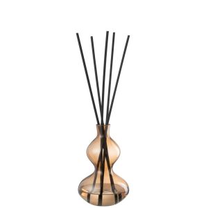 SCENTED OIL NORDIC VETIVER GLASS AMBER SMALL