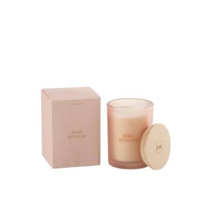 SCENTED CANDLE ACCORDS ESSENTIELS ROSE RÊVEUSE-38H