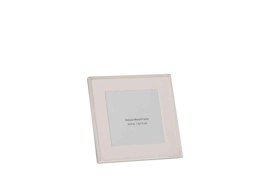 PHOTO FRAME PASSE PARTOUT FNE BORDER 13X13 METAL SILVER