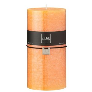CYLINDER CANDLE LIGHT ORANGE EXTRA EXTRA LARGE 150H
