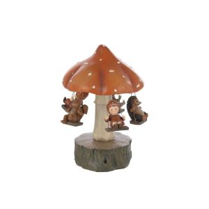CAROUSEL MUSHROOM + CHILDREN LIMEPOWDER MULTICOLORED