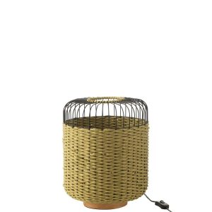 TABLE LAMP METAL GREEN