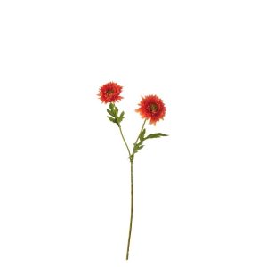 BUNDLE OF 2 DAISY TEXTILE DARK ORANGE