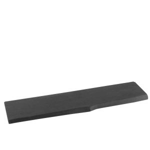 WALL SHELF GERARD MANGO WOOD BLACK LARGE