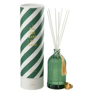 REED DIFFUSER MAGIC FRAGRANCE OIL WHITE/DARK GREEN LARGE