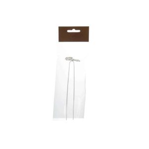 PIN HEARTS STRASSES WHITE