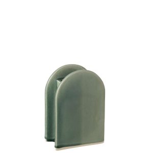 VASE BART PORCELAIN DARK GREEN