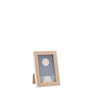 PHOTO FRAME CHLOE MDF NATURAL/WHITE SMALL