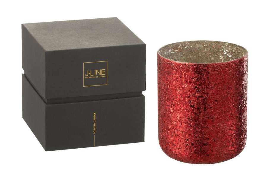 SCENTED CANDLE LUXURIA RED EXTRA LARGE- 120H