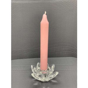 Lysestake til kronlys i Krystall - 9X4Cm