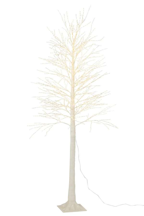 TREE 3000 LED PLASTIC WHITE LARGE