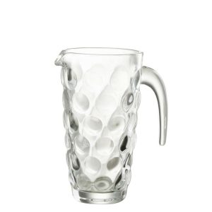 CARAFE LOUPE GLASS TRANSPARENT