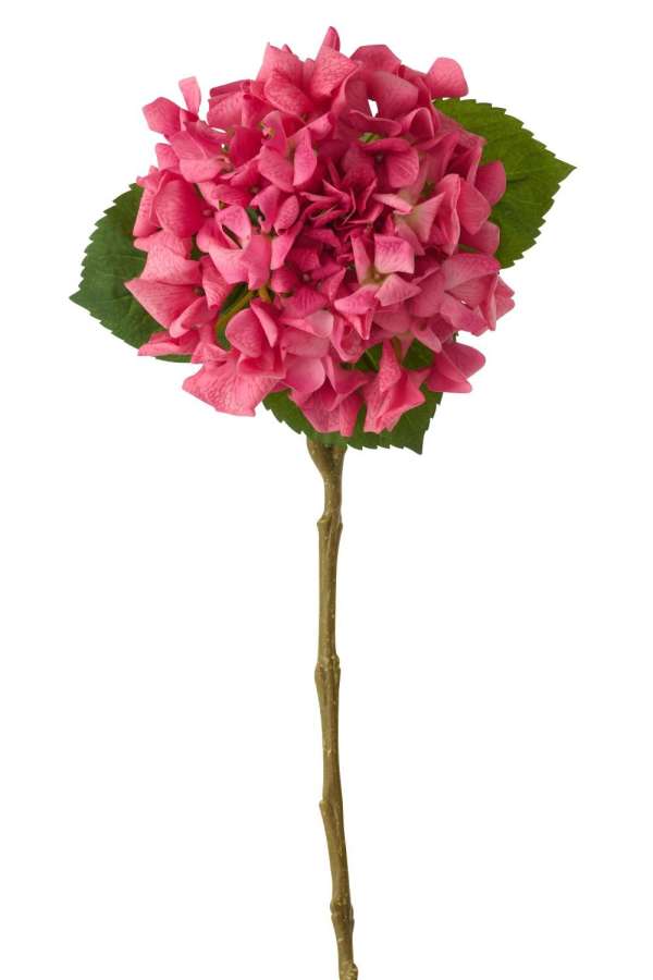 HYDRANGEA REAL TOUCH FABRIC DARK PINK