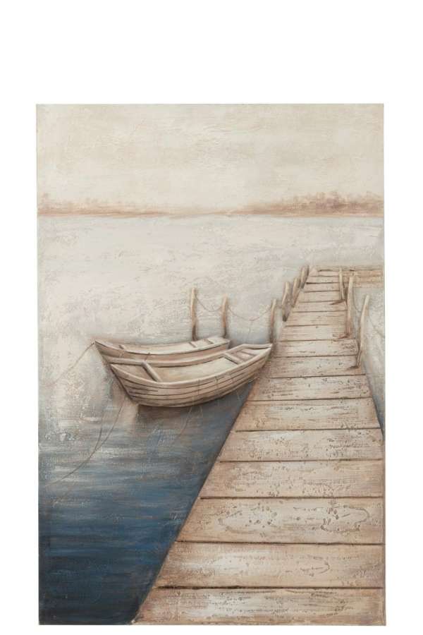 PAINTING MOG ACRYLYC/CANVAS MIX