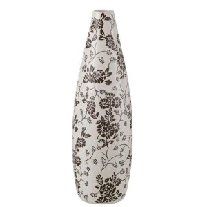 VASE ZEN PORCELAIN WHITE/BLACK