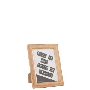 PHOTO FRAME BOB MDF NATURAL MEDIUM