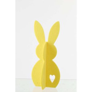 RABBIT FELT YELLOW MEDIUM