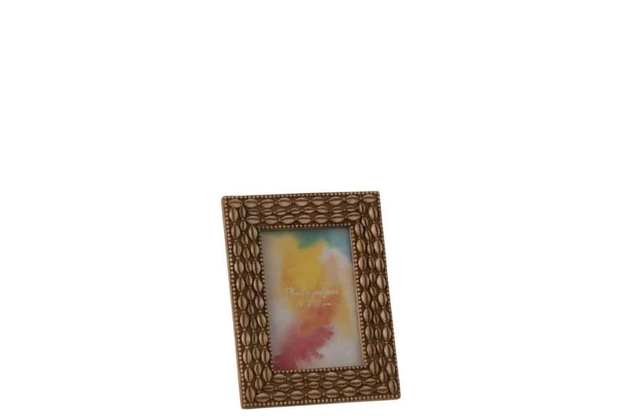 PHOTOFRAME SHELL 10X15 POLY BEIGE SMALL