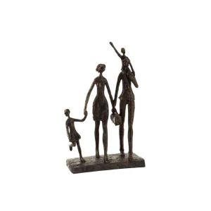 FAMILY GOING OUT POLY DARK BROWN