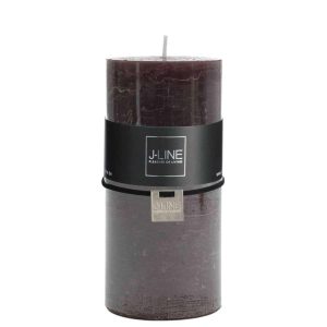 CYL. CANDLE BROWN/BLACK L -52H