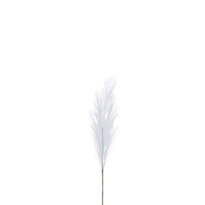 BRANCH PLUMEAU PLASTIC WHITE SMALL