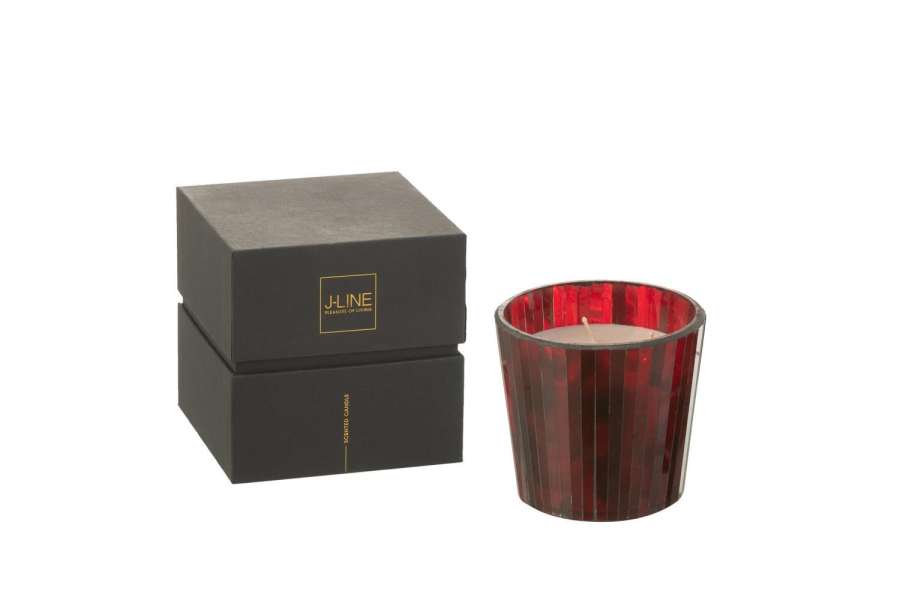 SCENTED CANDLE NOA RUBY RED RED SMALL-35H