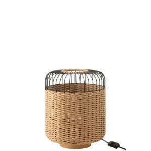 TABLE LAMP METAL NATURAL