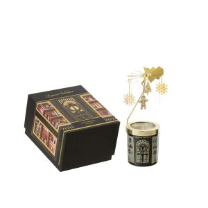 SCENTED CANDLE CAROUSEL SURPRISE WINDOW WAX BLACK/MULTICOLORED