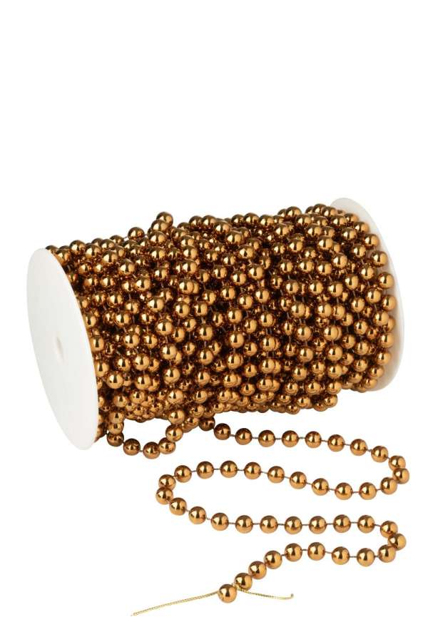GARLAND ROLL 20M LARGE BEADS PS BROWN