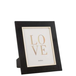 PHOTO FRAME DITA VELVET BLACK LARGE