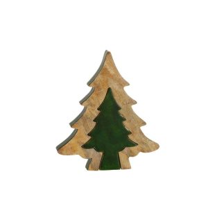TREE PUZZLE WOOD GREEN/NATURAL LARGE