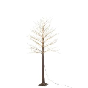 TREE 2000 LED PLASTIC BROWN MEDIUM