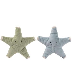 STARFISH POLYESTER MINT GREEN/LIGHT BLUE ASSORTMENT OF 2