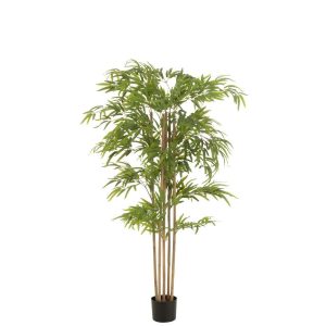 BAMBOO POT ARTIFICIAL GREEN