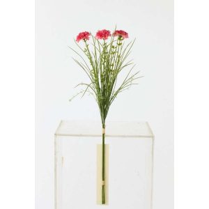 BUNDLE OF 3 CARNATION TEXTILE FUCHSIA