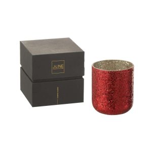 SCENTED CANDLE LUXURIA RED LARGE- 80H